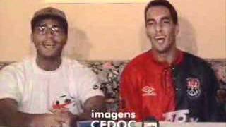 Romário e Edmundo  Rap Dos Bad Boys [upl. by Ignacius]