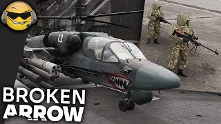 Sneaky Sniping w Choppers  Broken Arrow Russian Deck Gameplay [upl. by Ahsap]