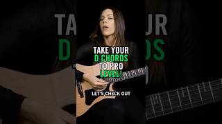 Take Your D Chord To Pro Level gibsonapp guitarchords chords beginnerguitar guitarlessons [upl. by Kcirdes329]