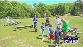 Dedham School Walking Club gets students moving during recess [upl. by Barbe]