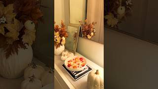 Cosole decoration for fall autumnfalldecor fypviralvideoexploreseasonaldecordeco ration [upl. by Amor169]