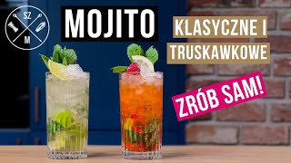 MOJITO  jak zrobić drinka z rumem i kruszonym lodem  przepis na wersję truskawkową  odc 57 [upl. by Birchard317]