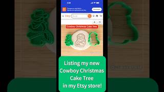 How I list my Cowboy Christmas Tree on Etsy Tips to optimize and get it noticed CookieCutters [upl. by Shanleigh]