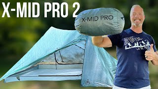 XMid Pro 2 From Durston Gear  The Latest and Greatest Tent My First Look And Setup [upl. by Koren240]