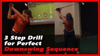 Most Powerful Way to Sequence Golf Downswing [upl. by Marsha42]