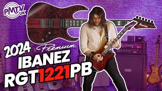 2024 Ibanez Premium RGT1221PB  A Stunning New Finish For An Awesome Guitar [upl. by Dlareg142]