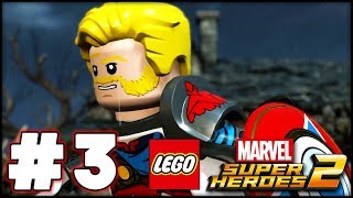 LEGO Marvel Super Heroes 100 Walkthrough Part 4  Rock up at the Lock up Sabretooth amp Abomination [upl. by Kaule]