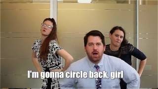 quotCIRCLE BACKquot AN OFFICE LINGO MUSIC VIDEO [upl. by Lirret552]