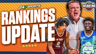 College Basketball Recruiting Weekly 2024 Player Rankings Update  Coach of the Year Favorites [upl. by Retluoc649]