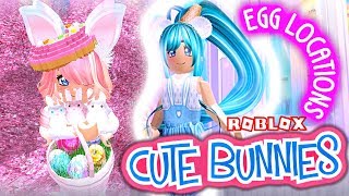 HOLDING CUTE BUNNIES🐰Walkthrough EASTER EGG LOCATIONS UPDATED Royale High FLATLINE amp ECD Egg Hunt [upl. by Burch]