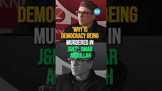 Why Is Democracy Being Murdered In JampK Omar Abdullah Slams BJP [upl. by Jobye]