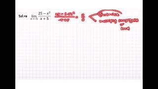 Mathster week 17 limit case zero over zero factorisation [upl. by Tiga]