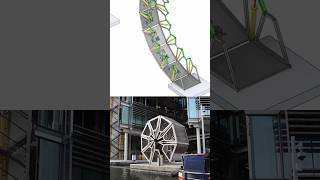 Movable Bridge mechanisms principle bridge engineering mechanism youtubeshorts [upl. by Crelin956]