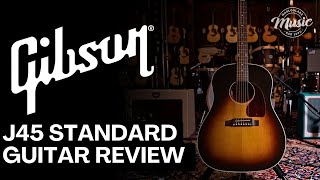 Gibson J45 Standard  Guitar Review [upl. by Dronski]