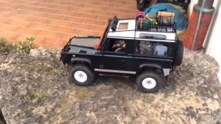 rc4wd Defender with Benedini Soundmodul TBS Mini [upl. by Eb]