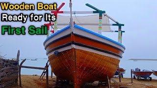 Wooden Boat  Sail  How to make wooden Boat [upl. by Leighton931]