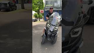 Piaggio MP3 530 Tilt Lock System Explained [upl. by Nodnelg464]