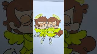 Gravity Falls Mabel and clipper paint art art drawing gravityfalls [upl. by Etep]