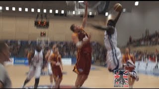 Pops MensahBonsu BEASTIN 5 Dunks GB vs FYR of Macedonia [upl. by Zsazsa331]