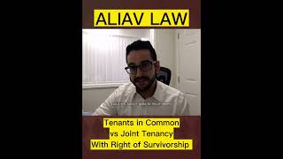 Tenants in Common vs Joint Tenancy w Right of Survivorship [upl. by Llennahc]