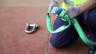 Safety Checks with Dave  How to Inspect a Web Sling [upl. by Straub]