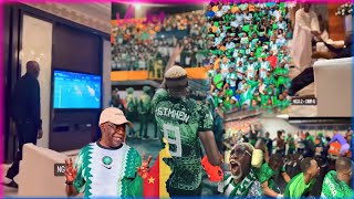 AFCON 2024 Nigeria Vs Cameroon Highlights As Tinubu Dance And Celebrate With The Super Eagles [upl. by Tome]