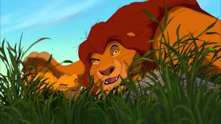 The Lion King 3D  Simbas Pouncing Lesson  Official Disney Movie Clip [upl. by Gauntlett]