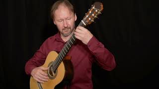 Isaac Albéniz Zortzico op 1656 – Sam Sievänen Guitar [upl. by Wallache288]