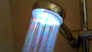 New 7 Color 9 LED Bathroom Shower Head [upl. by Ylrae]