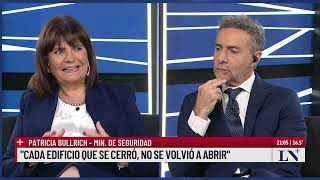 Patricia Bullrich con Majul quotCreo que va a ser un fin de año tranquiloquot [upl. by Aynekal701]