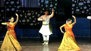 Kathak performance by professional Indian dancers [upl. by Naujed]