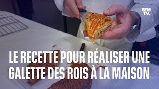 La recette pour faire sa galette des Rois comme un grand chef [upl. by Nosyaj]