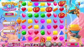 Sugar Pop 2 Double Dipped slot from BetSoft Gaming  Gameplay [upl. by Dlanigger]