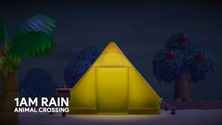 1AM Rain Fan Made – Animal Crossing New Horizons [upl. by Aura]