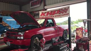 2006 Silverado 48 Turbo Dyno tune [upl. by Curr]