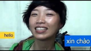 Four Vietnamese basic expressions hello thank you sorry goodbye [upl. by Avivah233]