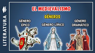 📗 LA LITERATURA MEDIEVAL y representantes  Características de la literatura medieval [upl. by Flowers]