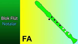 Blok Flüt Notalar [upl. by Flo]