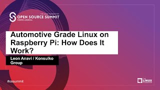 Automotive Grade Linux on Raspberry Pi How Does It Work  Leon Anavi Konsulko Group [upl. by Aicilihp]