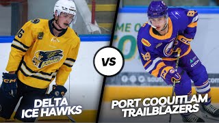 Friday Night Special 49  Delta Ice Hawks vs Port Coquitlam Trailblazers [upl. by Annawahs176]