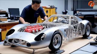 Building Metal Ferrari 250 GTO With Real Mechanisms  Start to Finish Build by liumutou [upl. by Kcirdneh51]