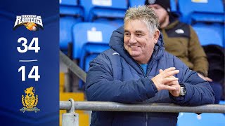 Barrow Raiders 3414 Whitehaven Paul Crarey reaction [upl. by Rossi]