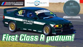 Killarney Round 4 Heat 2  4 car battle in Class A [upl. by Nosnhoj752]