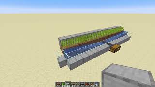 How to make a Sugarcane farm  Easy Design  Java Edition [upl. by Vona]