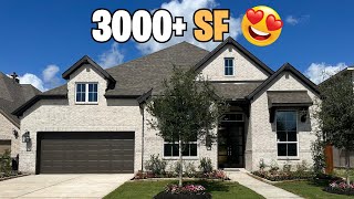 🥰 HIGHLAND HOMES  MERIDIANA  Plan 218  OVER 3000 SF  Iowa Colony  HOUSTON TX Suburb [upl. by Zachar]