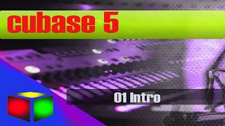 01 Cubase 5 video tutorial  Intro [upl. by Aihsyla]