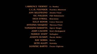 PRIZZIS HONOR  Jack Nicholson Anjelica Huston Kathleen Turner 1985  End Credits [upl. by Akehs]