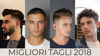 MIGLIORI TAGLI DI CAPELLI PER UOMO  Tendenze Capelli Uomo [upl. by Mudenihc]