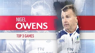 Nigel Owens ranks the best games of his career [upl. by Orihakat]