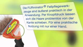 FURminator® Fellpflege für Hunde Katzen Kleintiere und Pferde [upl. by Ahsillek]